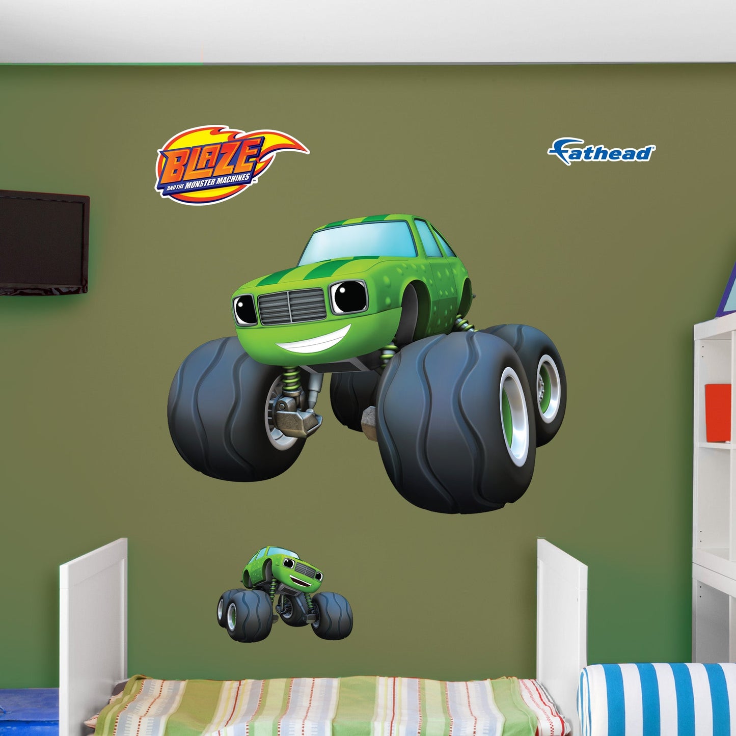 Blaze and the Monster Machines: Pickle RealBig - Officially Licensed Nickelodeon Removable Adhesive Decal