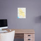 Maps of Europe: Serbia Mural        -   Removable Wall   Adhesive Decal