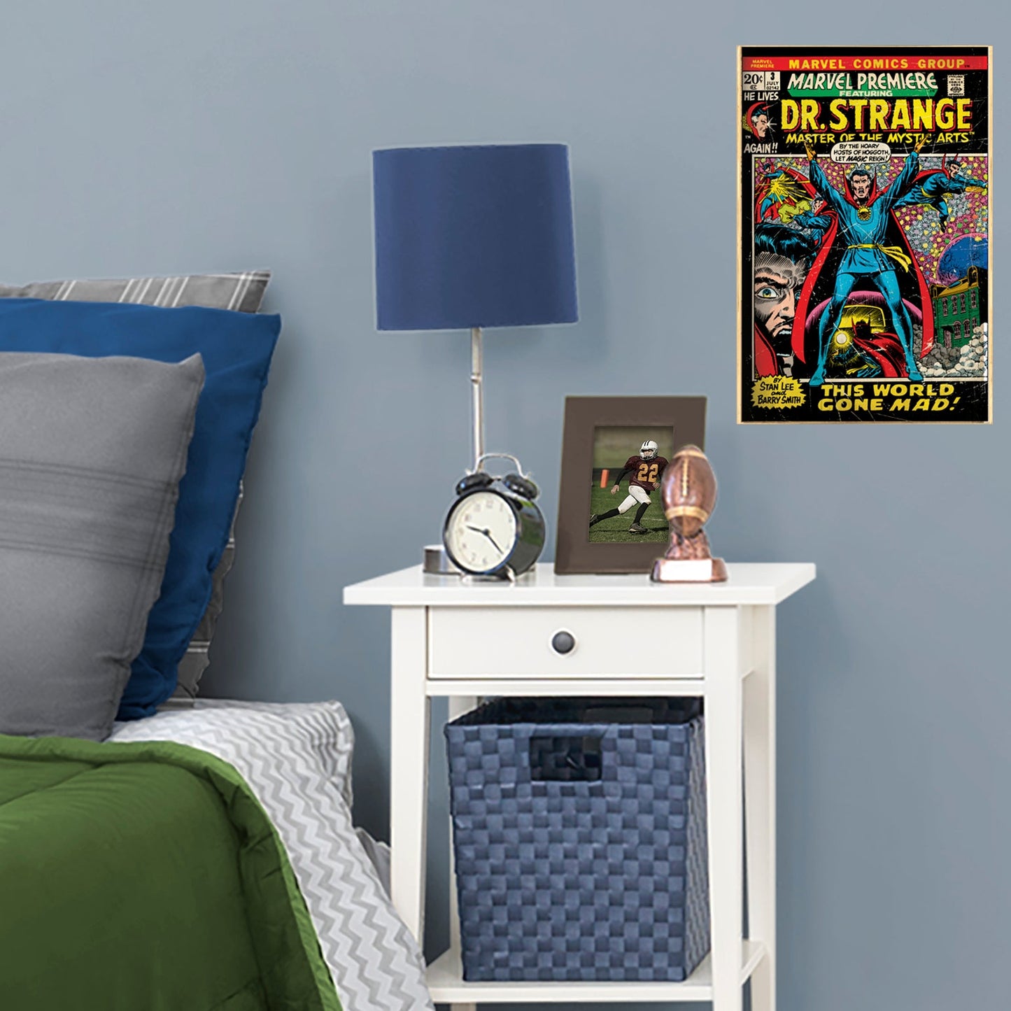 Dr. Strange:  Mural        - Officially Licensed Marvel Removable     Adhesive Decal