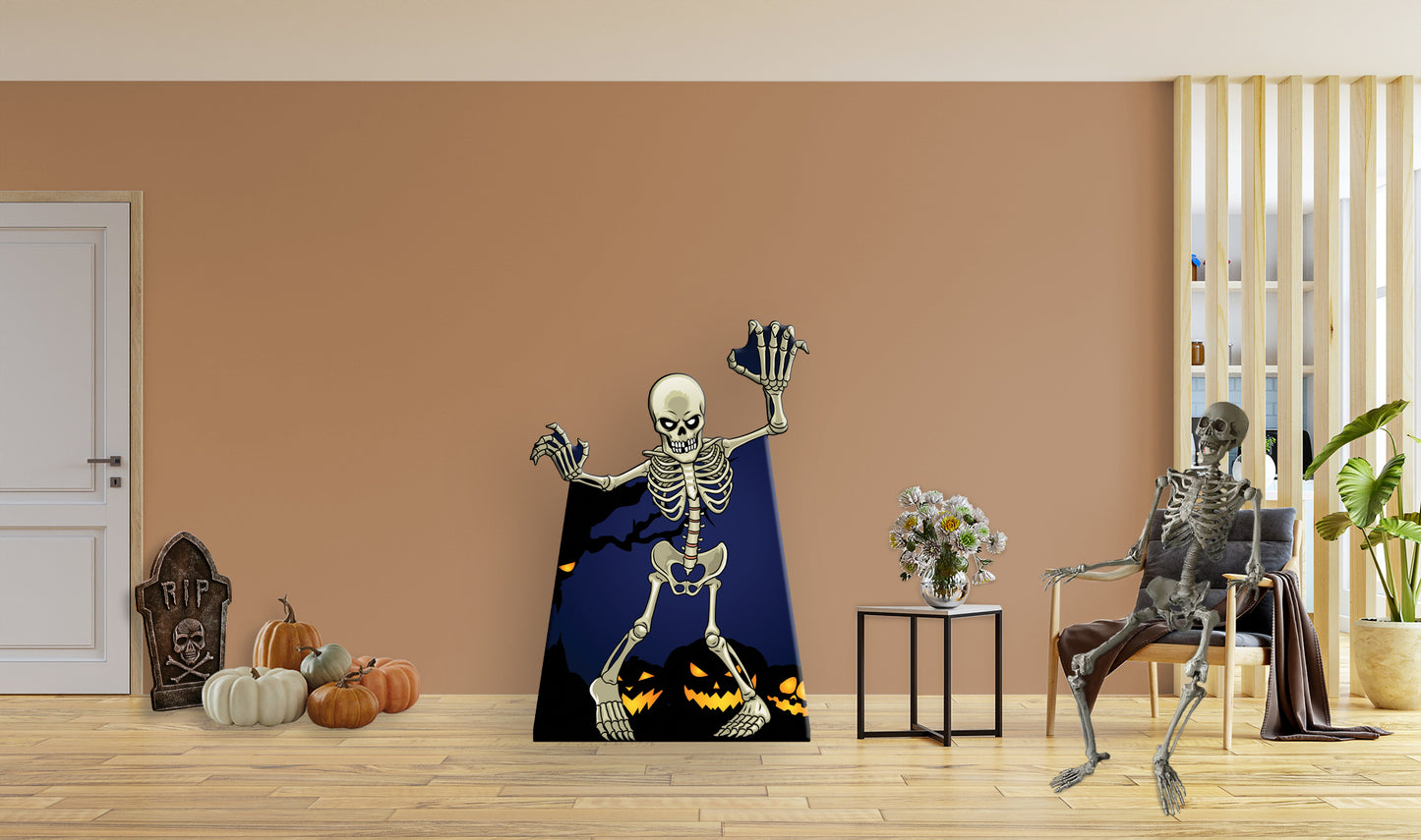 Halloween: Skeleton Stand Out Foam Core        -      Stand Out