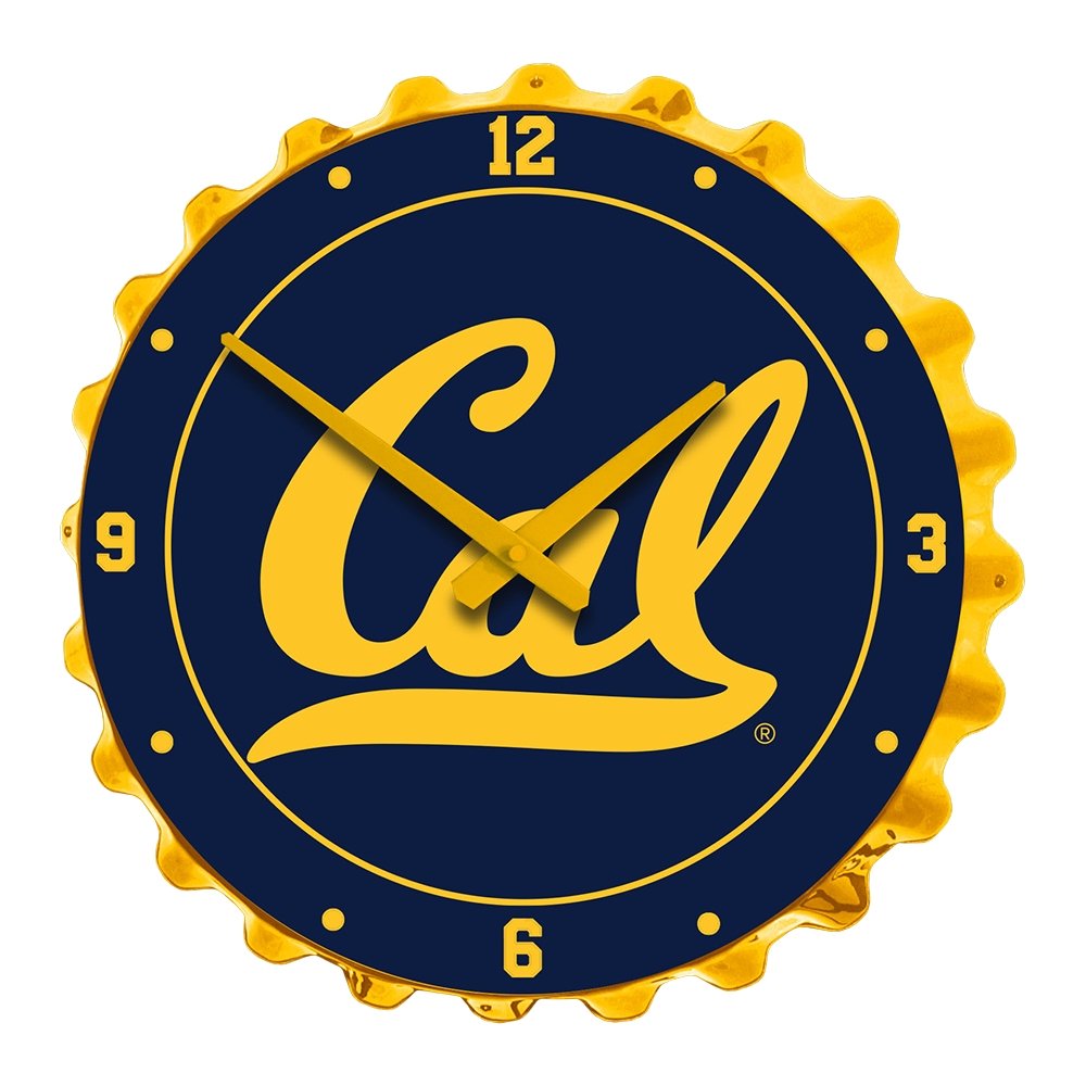 Cal Bears: Bottle Cap Wall Clock - The Fan-Brand