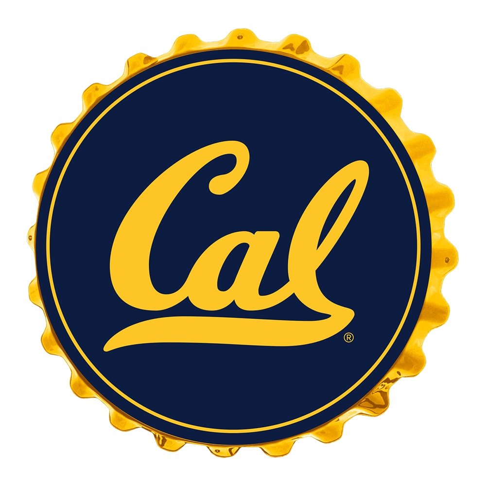 Cal Bears: Bottle Cap Wall Sign - The Fan-Brand
