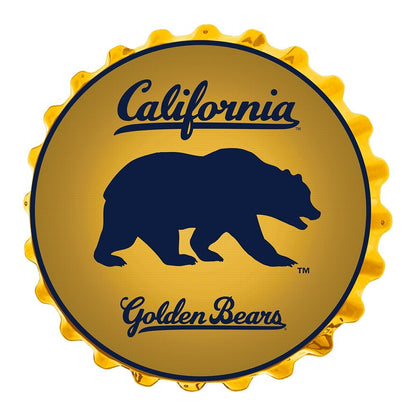 Cal Bears: Golden Bears - Bottle Cap Wall Sign - The Fan-Brand