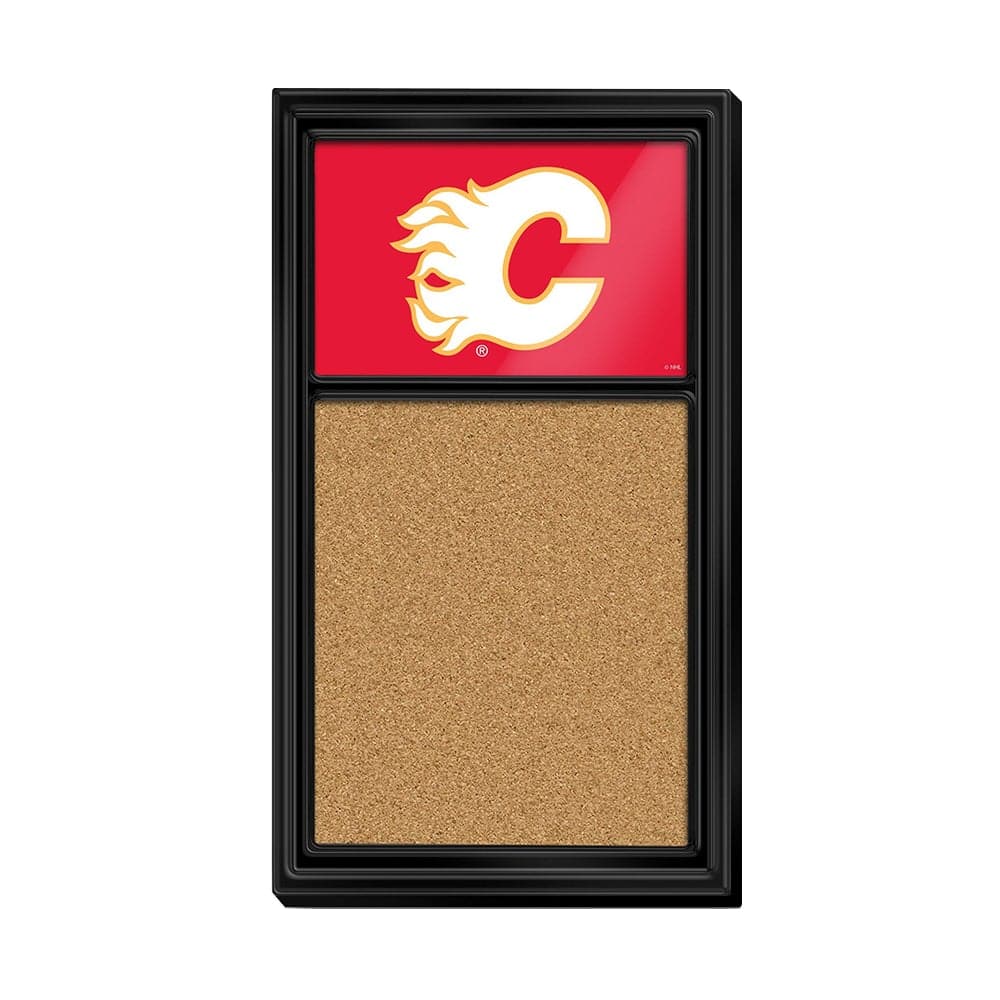 Calgary Flames: Cork Note Board - The Fan-Brand