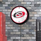 Carolina Hurricanes: Retro Lighted Wall Clock - The Fan-Brand