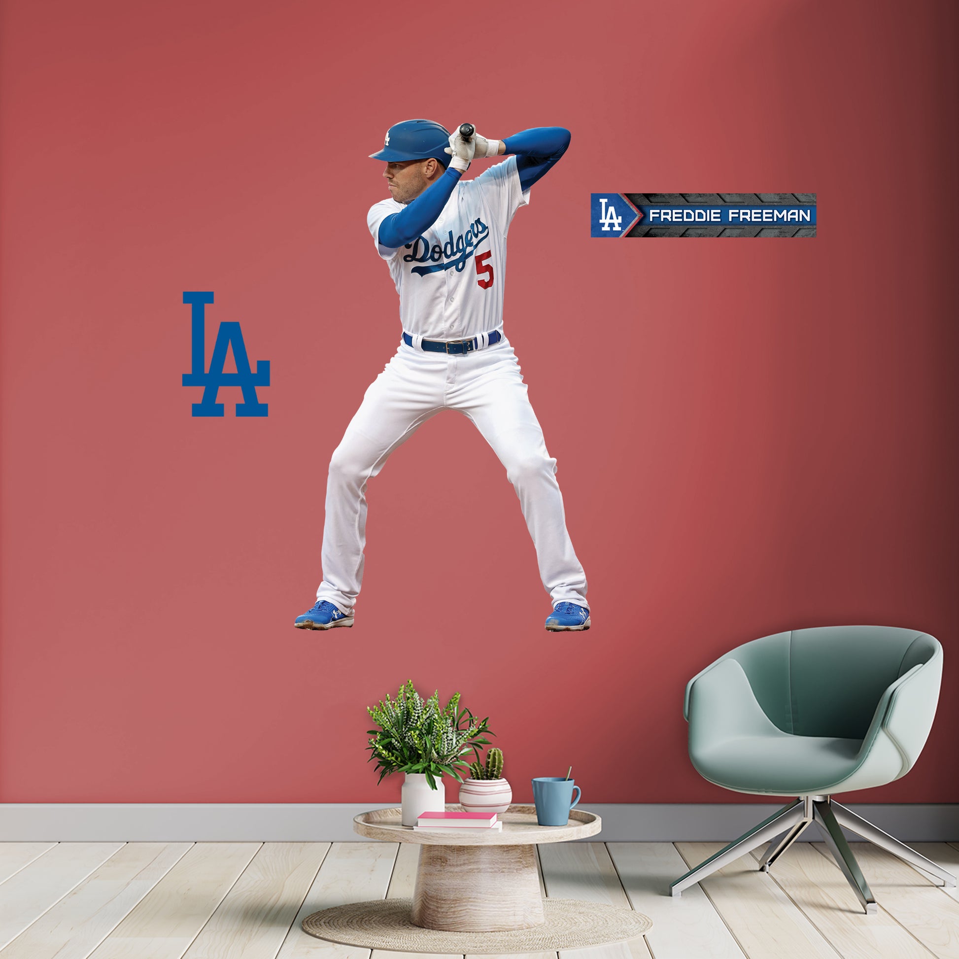 Los Angeles Dodgers: 2022 Skull Outdoor Logo - Officially Licensed MLB –  Fathead