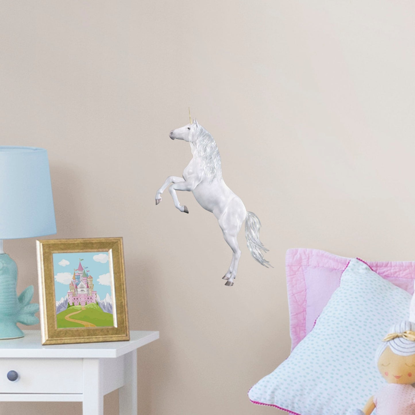 Unicorn        -   Removable     Adhesive Decal