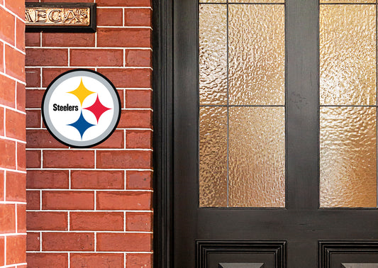 Pittsburgh Steelers:  Alumigraphic Logo        - Officially Licensed NFL    Outdoor Graphic