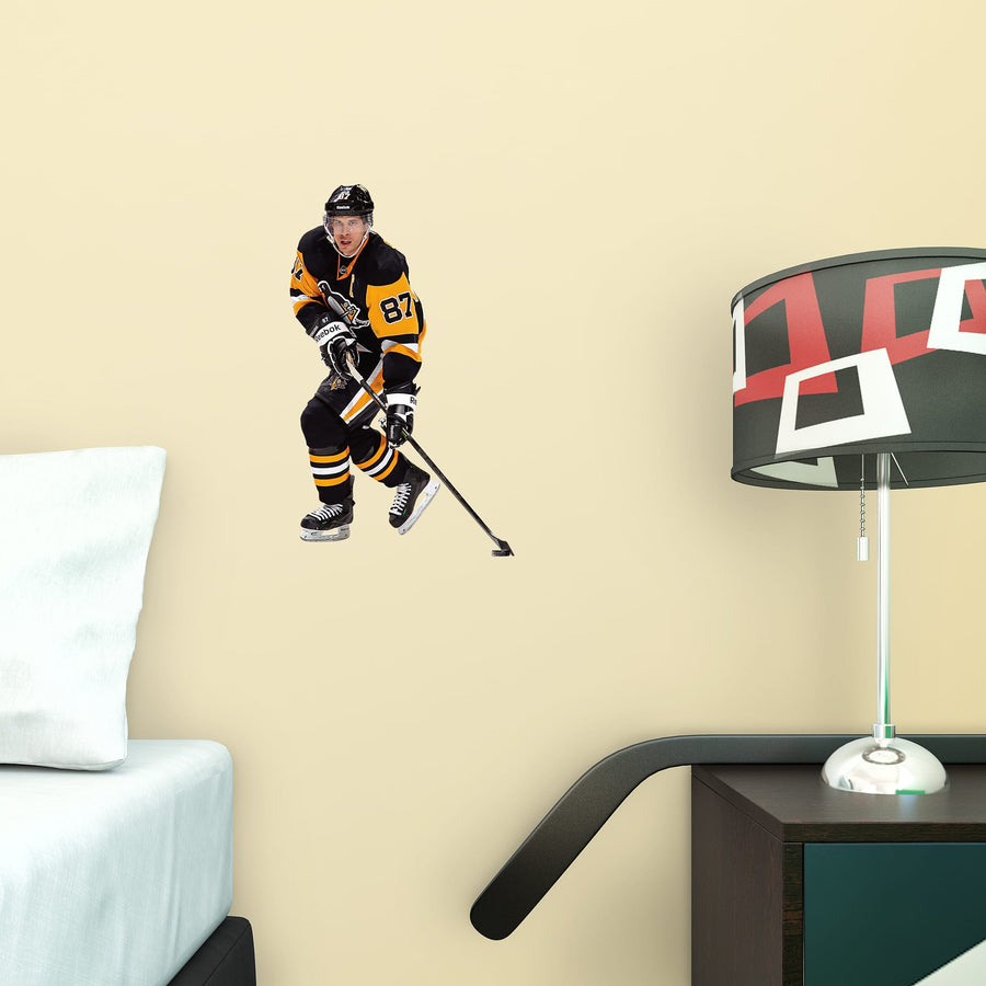 Sidney Crosby - RealBig Collection - Official NHL - Pittsburgh Penguins - Reusable Vinyl Wall Decals #2