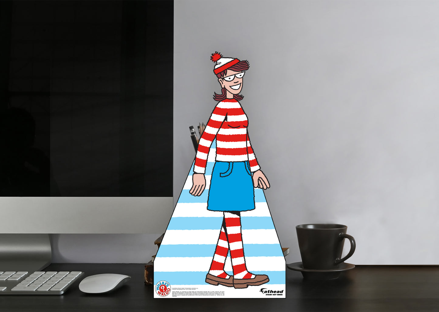 Where's Waldo: Wenda Mini Cardstock Cutout - Officially Licensed NBC Universal Stand Out
