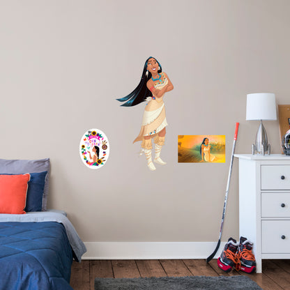 Pocahontas:          - Officially Licensed Disney Removable     Adhesive Decal