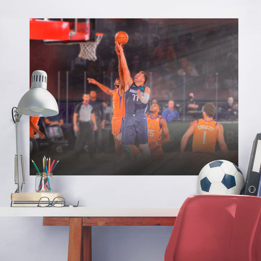 Suns vs Mavericks 2020 Realbig Mural        - Officially Licensed NBA Removable Wall   Adhesive Decal