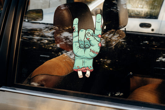 Halloween: Zombie Hand Window Clings        -   Removable Window   Static Decal