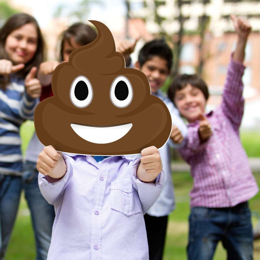 Fathead Faces Poo   Foam Core Cutout  -      Big Head