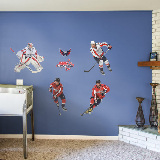 Washington Capitals: Power Pack - Officially Licensed NHL Removable Wall Decal