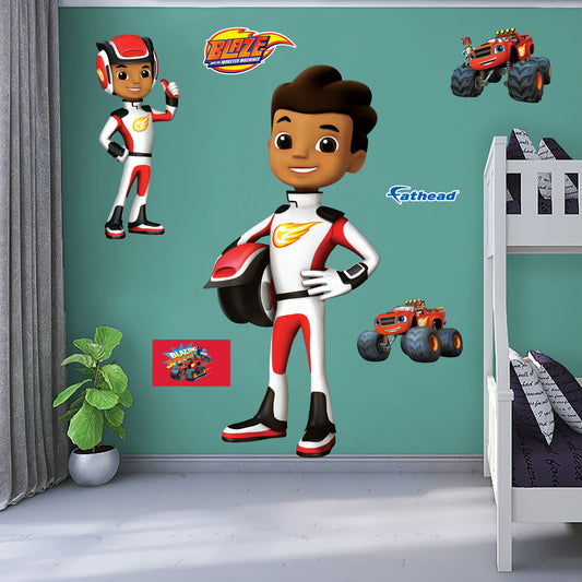 Life-Size Character +6 Decals  (36"W x 81"H) 