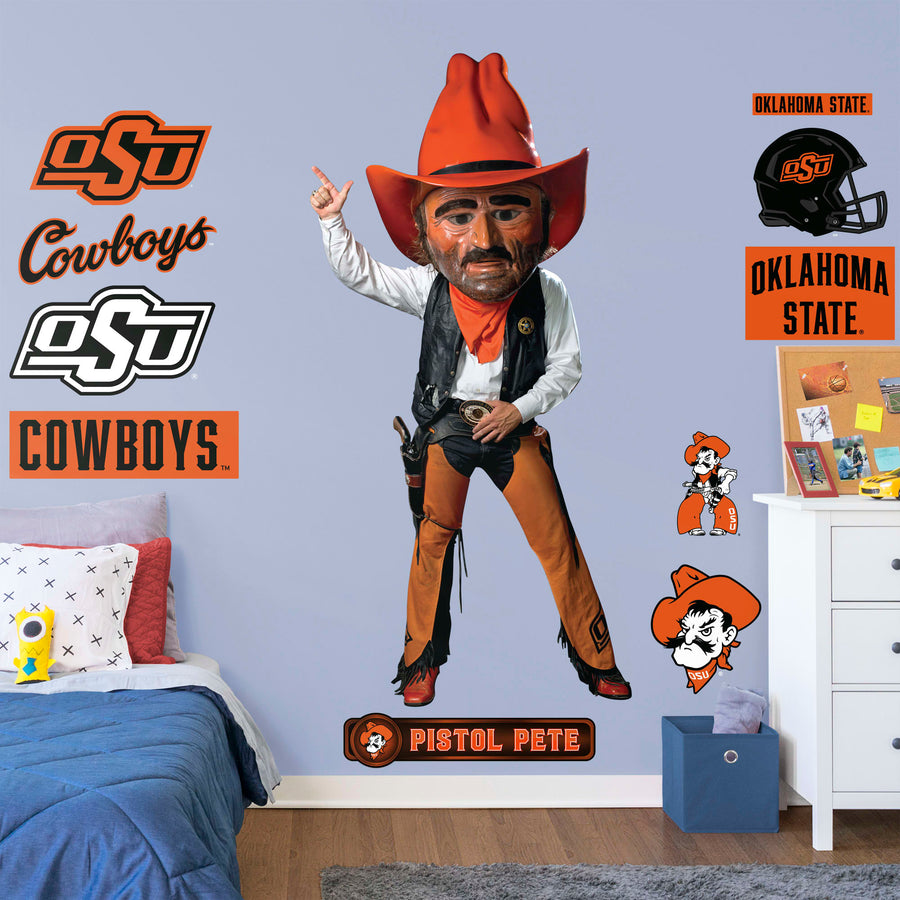 Life-Size Character + 10 Decals (58"W x 30"H)