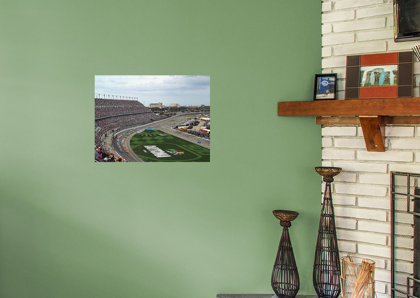 Daytona International Speedway - Peel & Stick Poster - Official NASCAR - Reusable Vinyl Wall Decal