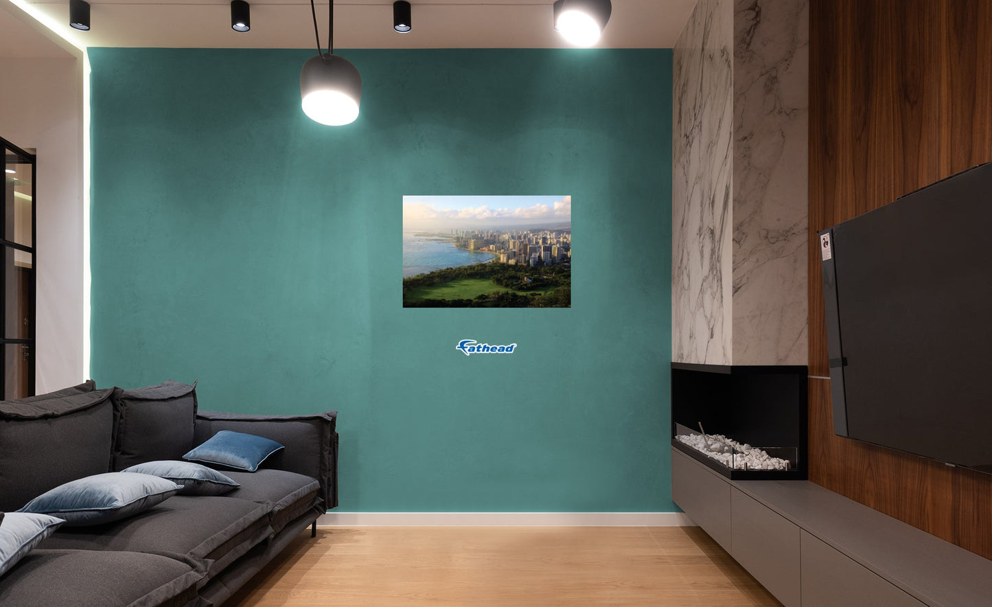 Generic Scenery: A New World Poster - Removable Adhesive Decal