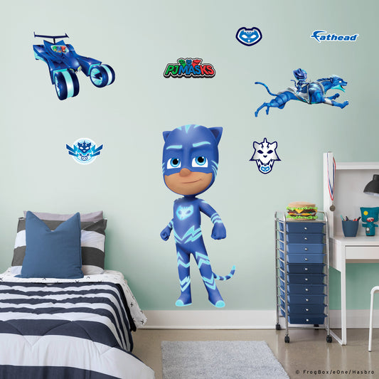 PJ Masks: Catboy RealBigs        - Officially Licensed Hasbro Removable     Adhesive Decal