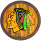 Chicago Blackhawks: "Faux" Barrel Top Sign - The Fan-Brand