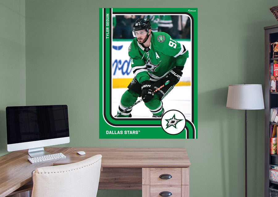 Tyler Seguin - Peel & Stick Poster - Official NHL - Dallas Stars - Reusable Vinyl Wall Decal