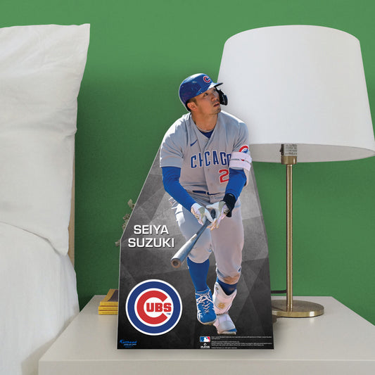 Chicago Cubs: Seiya Suzuki 2022  Mini   Cardstock Cutout  - Officially Licensed MLB    Stand Out