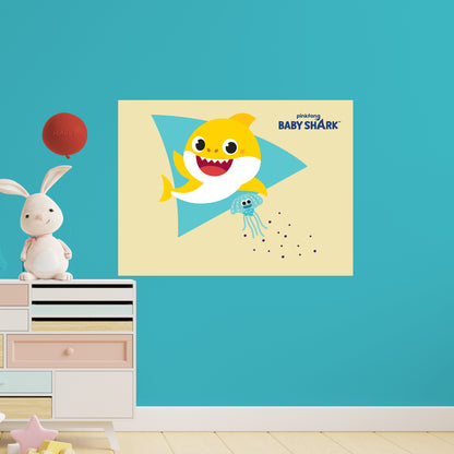 Baby Shark: Inkling Poster - Officially Licensed Nickelodeon Removable Adhesive Decal