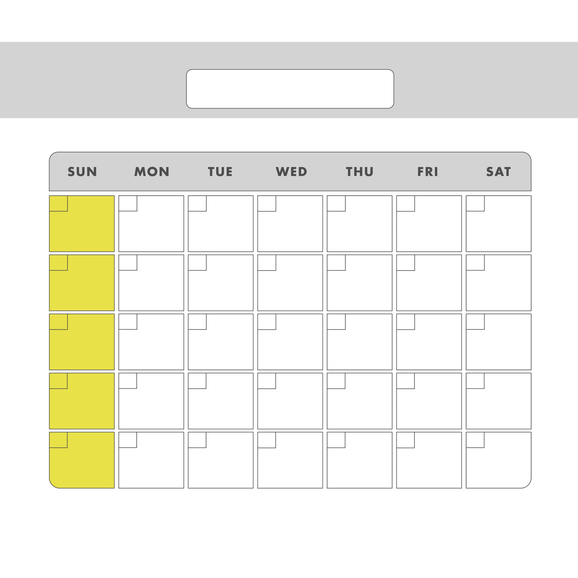 Calendars: Double Modern One Month Calendar Dry Erase - Removable Adhe – Fathead calendars-double-modern-one-month-calendar-dry-erase-removable-adhe-fathead