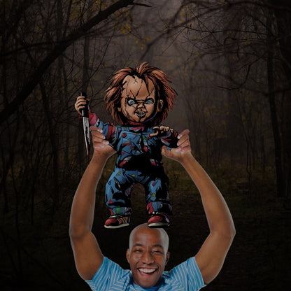 Chucky: Chucky Full Character BigHead   Foam Core Cutout  - Officially Licensed NBC Universal    Big Head