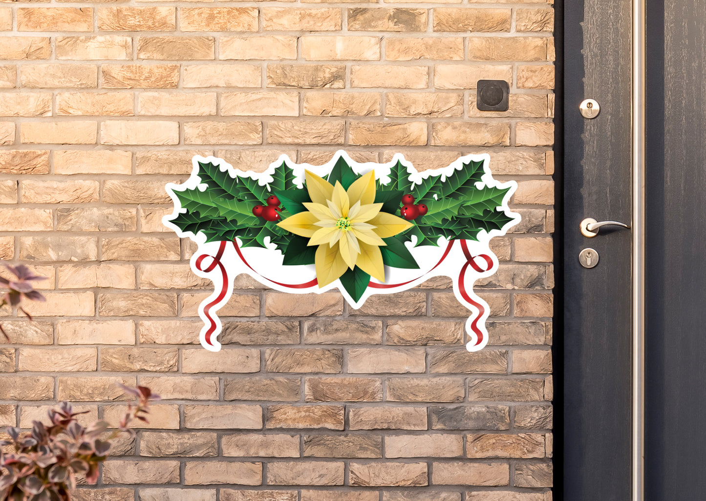 Christmas: Yellow Flower - Outdoor Graphic