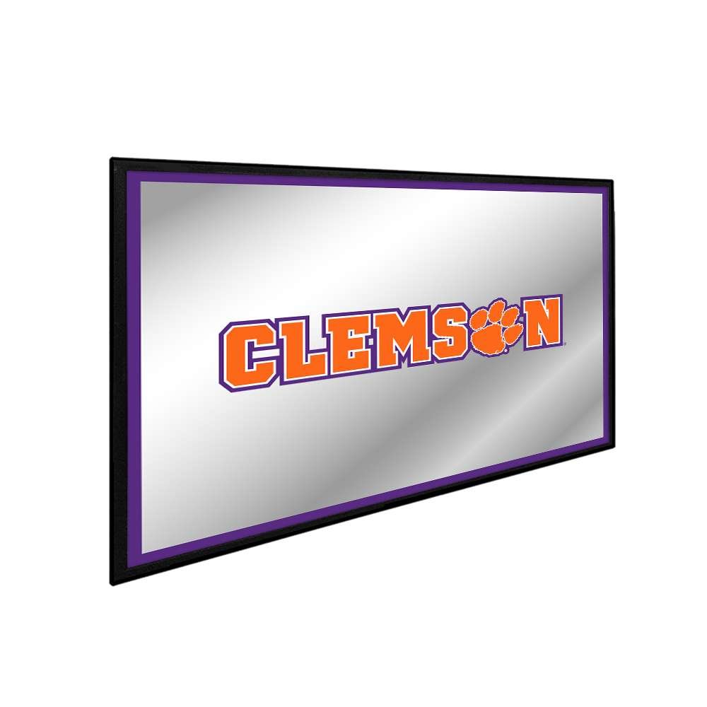 Clemson Tigers: Framed Mirrored Wall Sign - The Fan-Brand