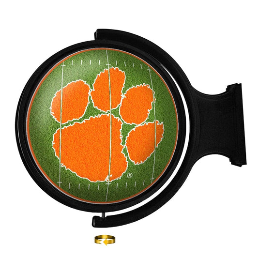 Clemson Tigers: On the 50 - Rotating Lighted Wall Sign - The Fan-Brand