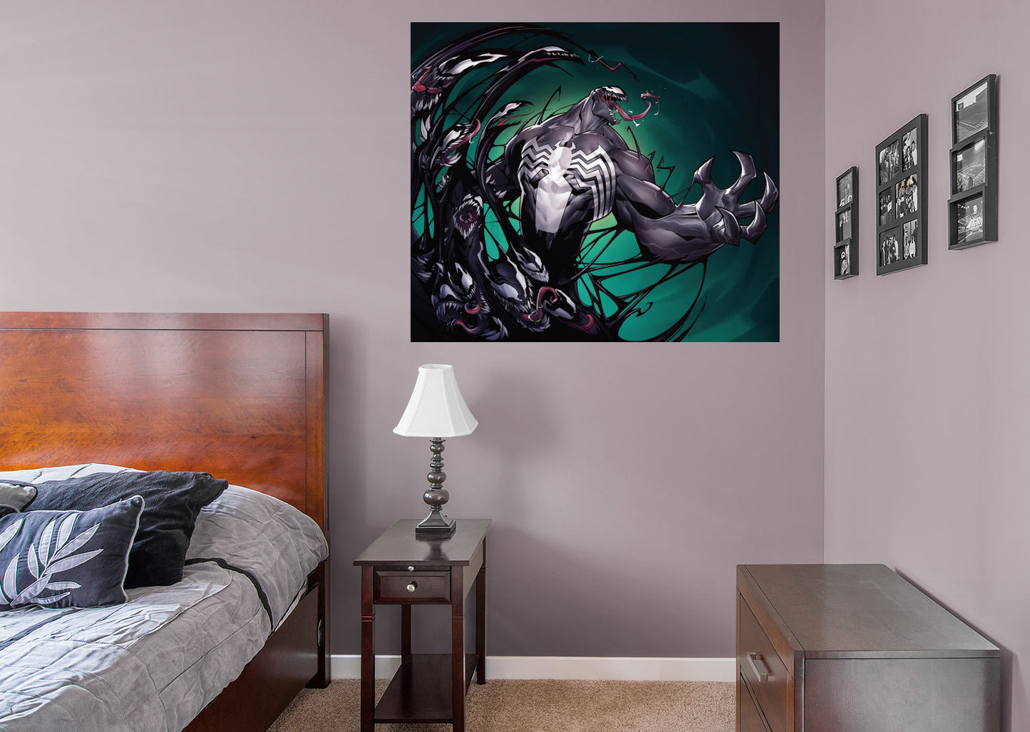 Venom: Venom Symbiotes Mural        - Officially Licensed Marvel Removable     Adhesive Decal