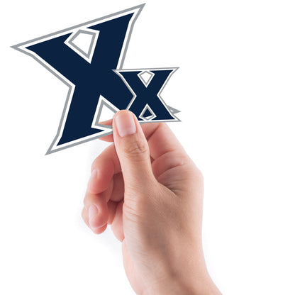 Sheet of 5 -Xavier U: Xavier Musketeers 2021 Logo Minis        - Officially Licensed NCAA Removable    Adhesive Decal