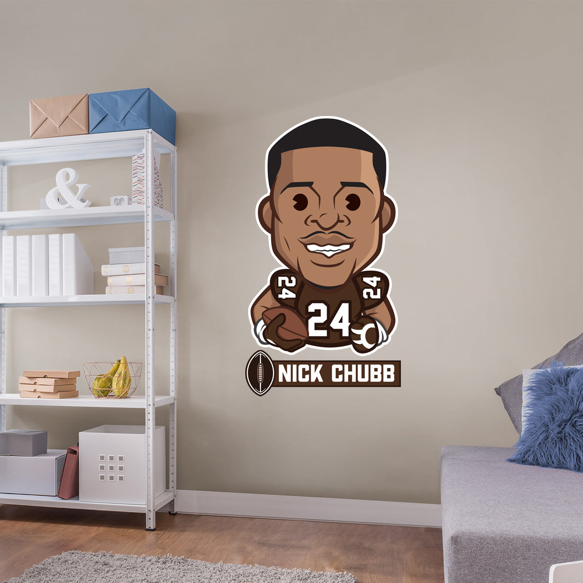 Cleveland Browns: Nick Chubb 2022 Poster - Officially Licensed NFL  Removable Adhesive Decal