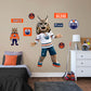 Edmonton Oilers: Hunter  Mascot        - Officially Licensed NHL Removable     Adhesive Decal