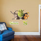 Shrek: Shrek, Donkey, and Puss in Boots RealBig        - Officially Licensed NBC Universal Removable     Adhesive Decal