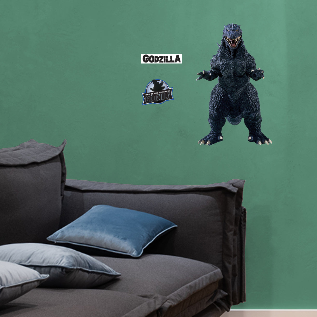 Godzilla: Godzilla (1999) Front RealBig - Officially Licensed Toho Removable Adhesive Decal