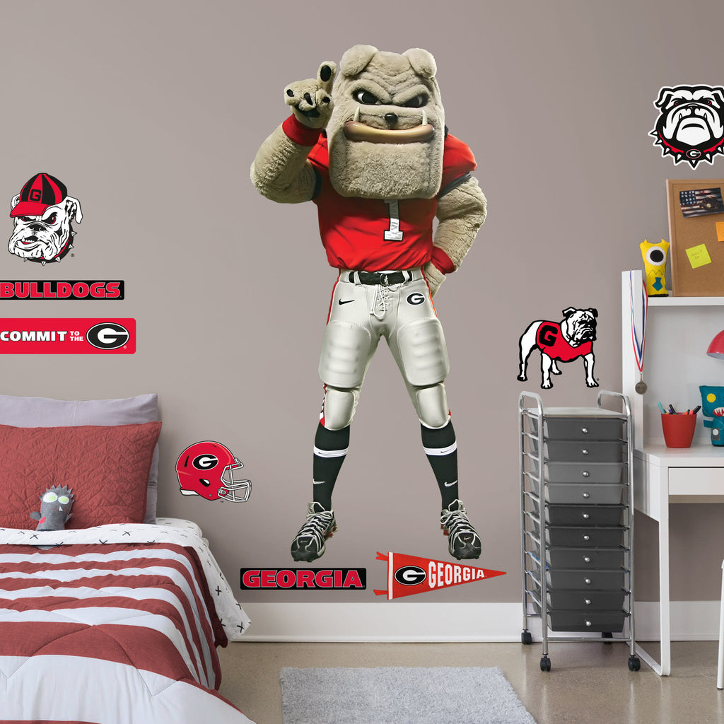 Life-Size Mascot + 11 Decals (36"W x 78"H)