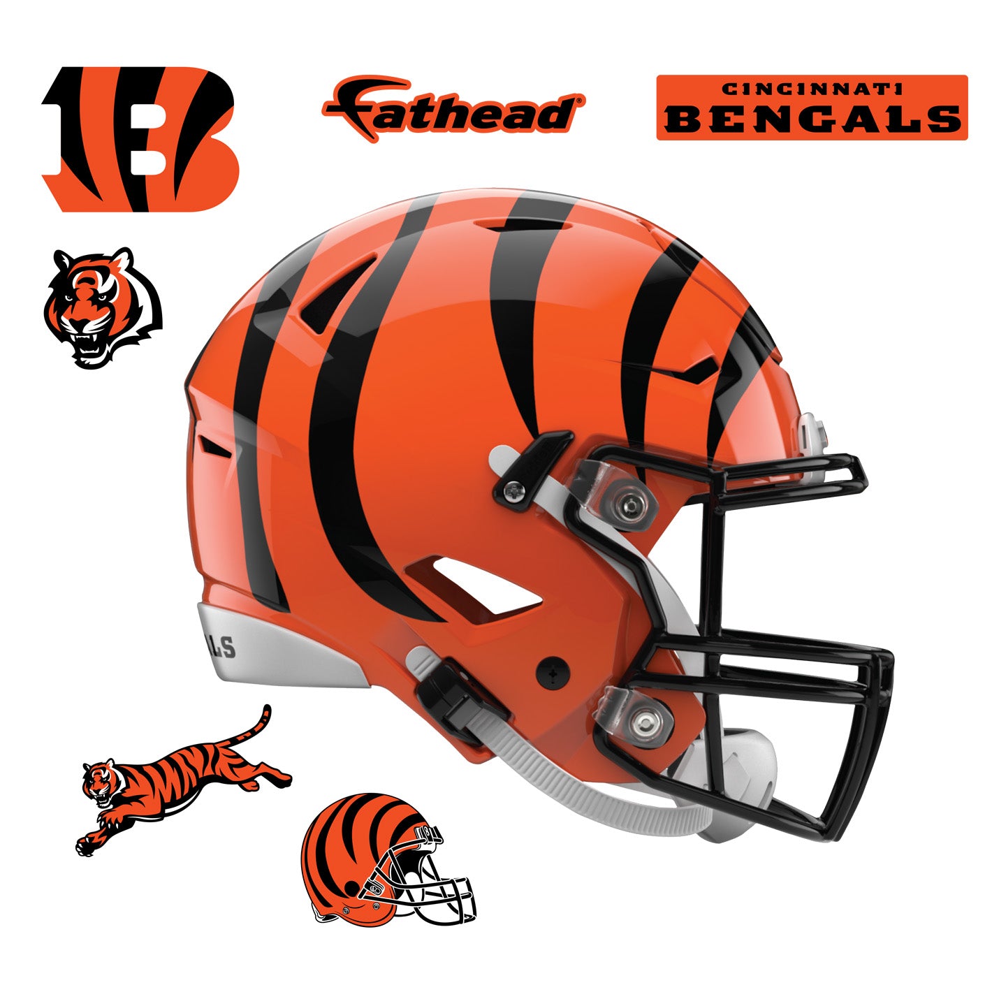 Cincinnati Bengals: 2022 Helmet - Officially Licensed NFL Removable Ad –  Fathead