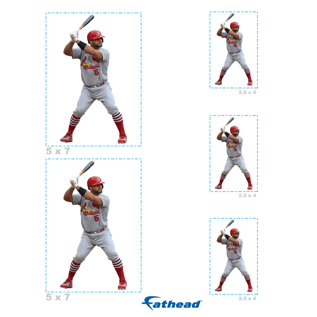 St. Louis Cardinals: Albert Pujols 2022 Player Minis - Officially Lice –  Fathead