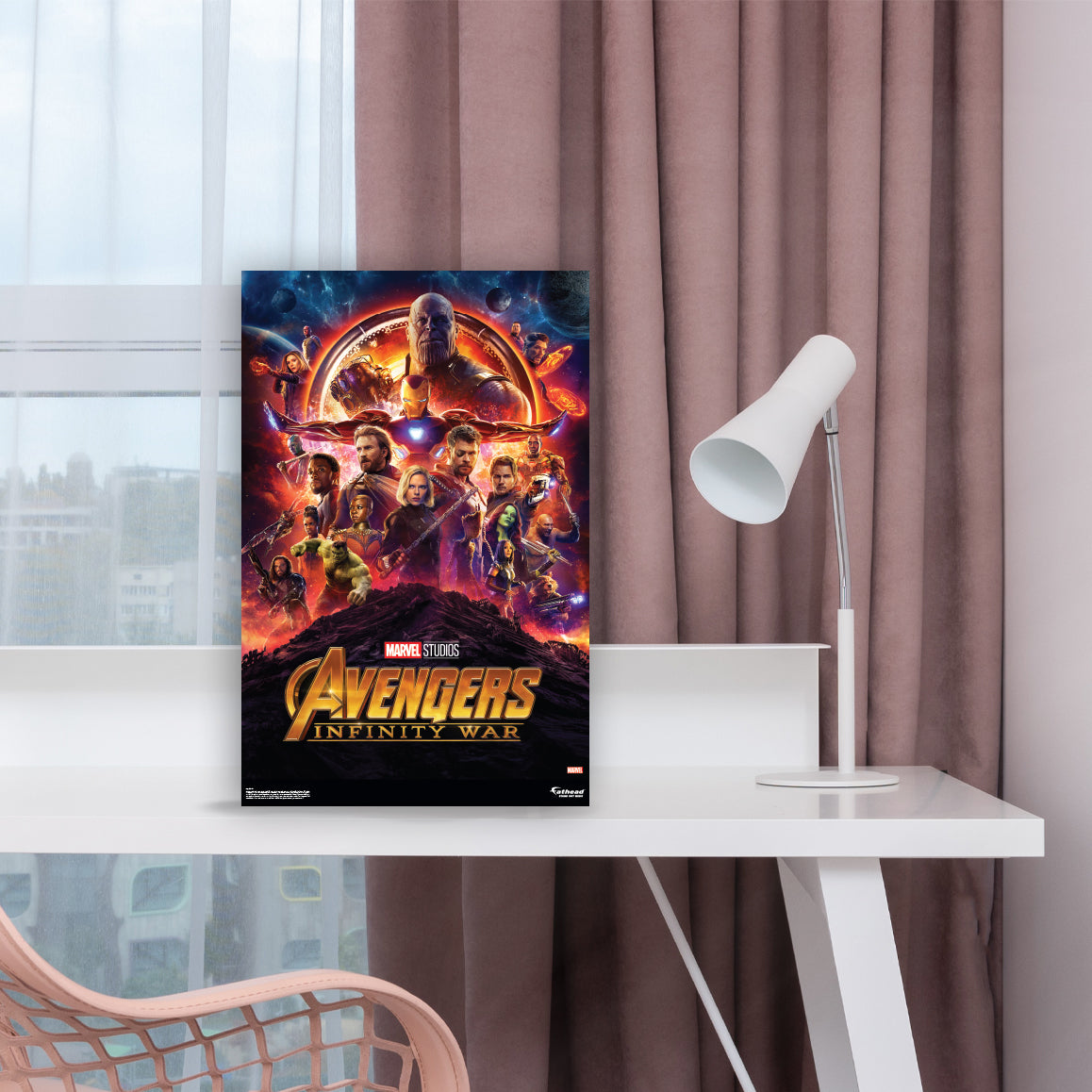 Avengers: Avengers Infinity War Poster  Mini   Cardstock Cutout  - Officially Licensed Marvel    Stand Out