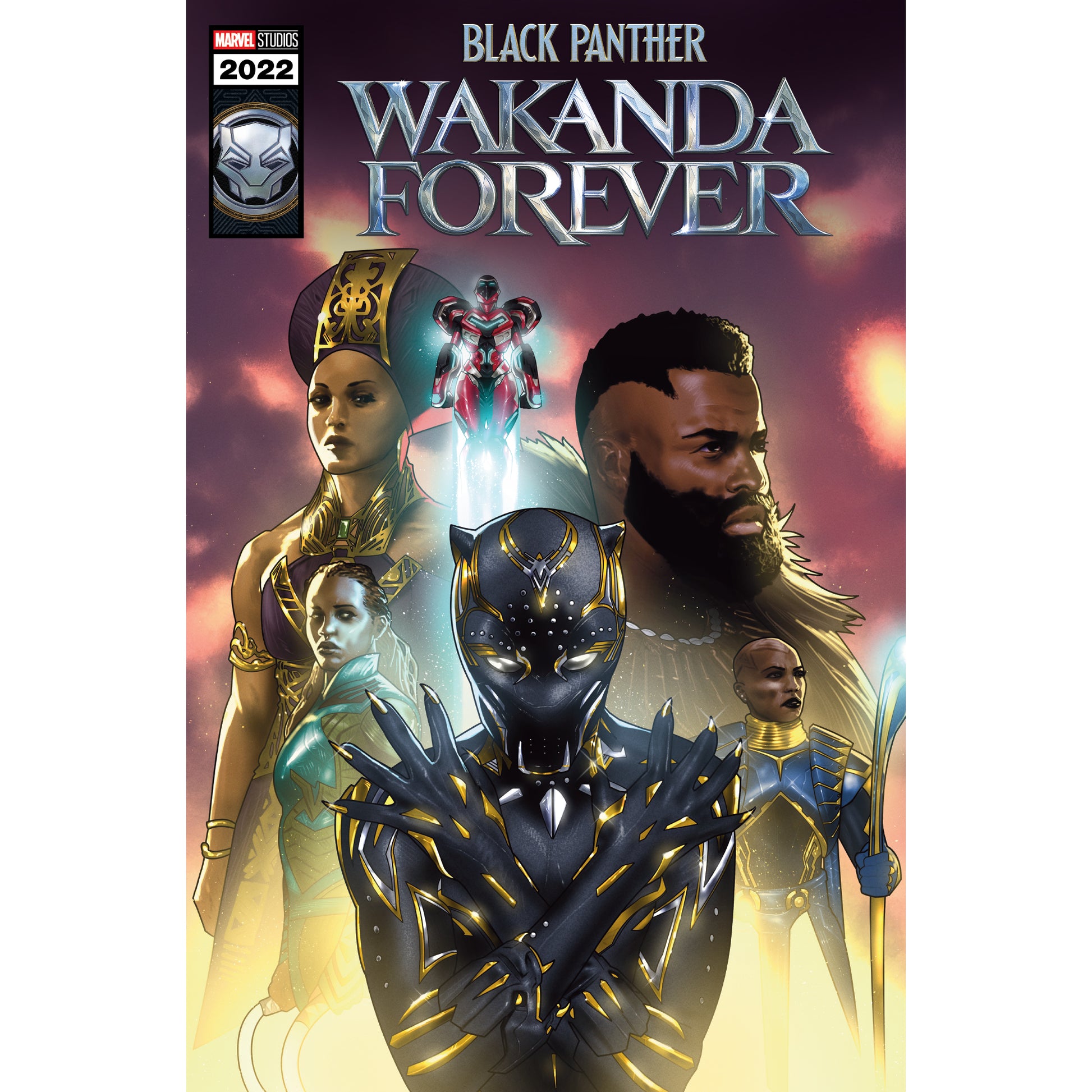 Black Panther - Wakanda Forever Framed poster