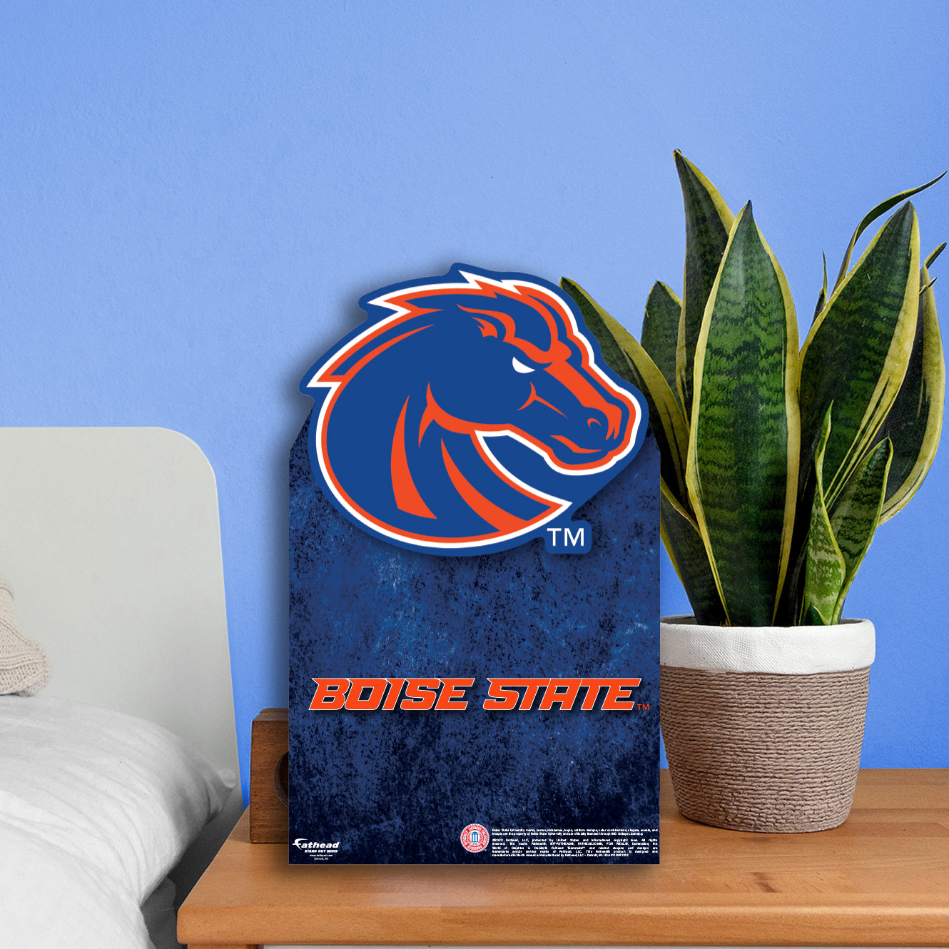 Boise State Broncos: Mini Cardstock Cutout - Officially Licensed NCAA Stand Out