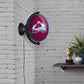 Colorado Avalanche: Original Oval Rotating Lighted Wall Sign - The Fan-Brand