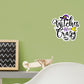 Halloween:  Witches be Crazy Icon        -   Removable Wall   Adhesive Decal