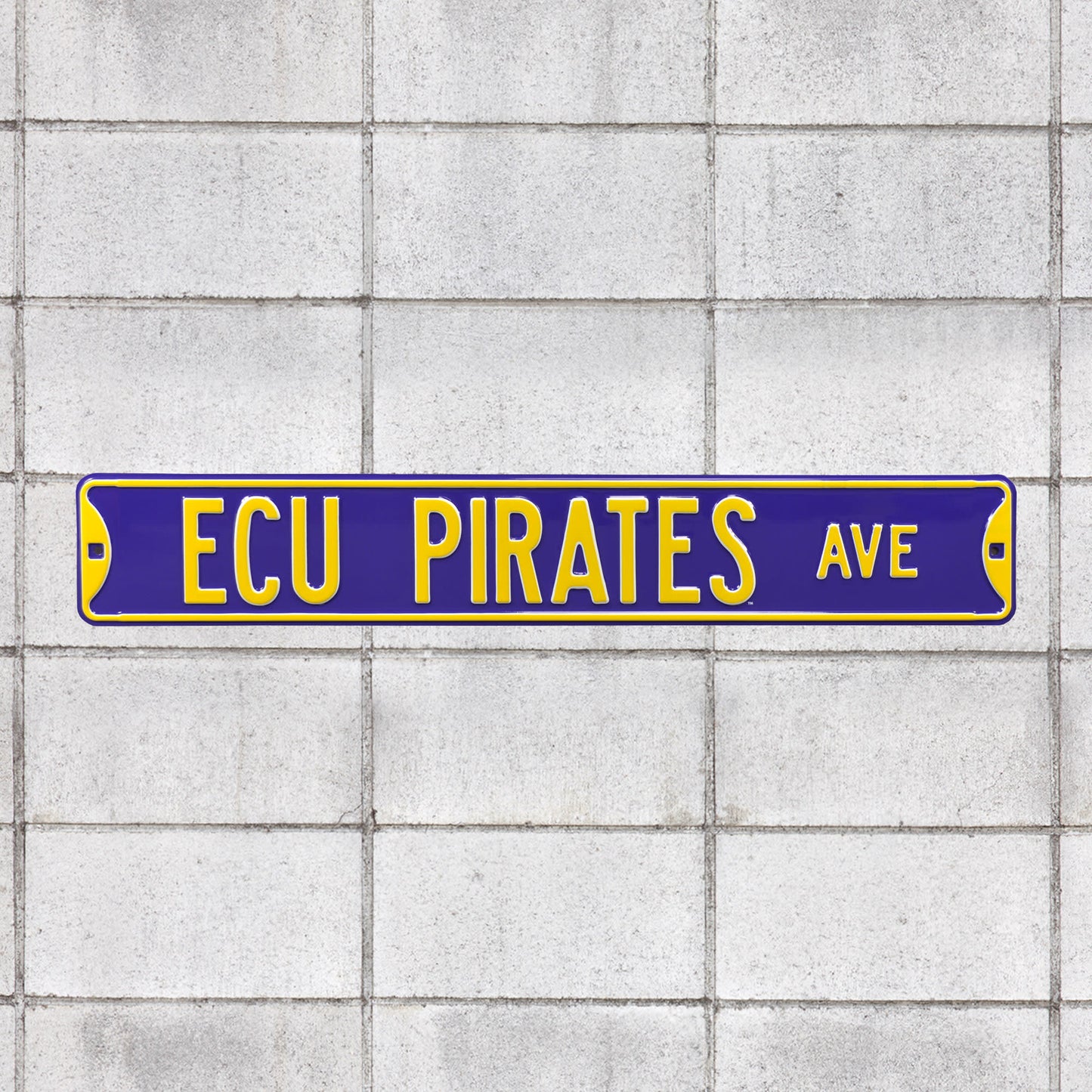 East Carolina Pirates: East Carolina Pirates Avenue - Officially Licensed Metal Street Sign