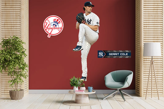 New York Yankees: Gerrit Cole - Officially Licensed MLB Removable Adhesive Decal