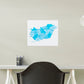 Maps of Europe: Hungary Mural        -   Removable Wall   Adhesive Decal